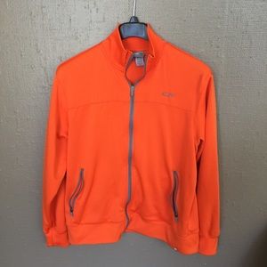 champion jacket orange